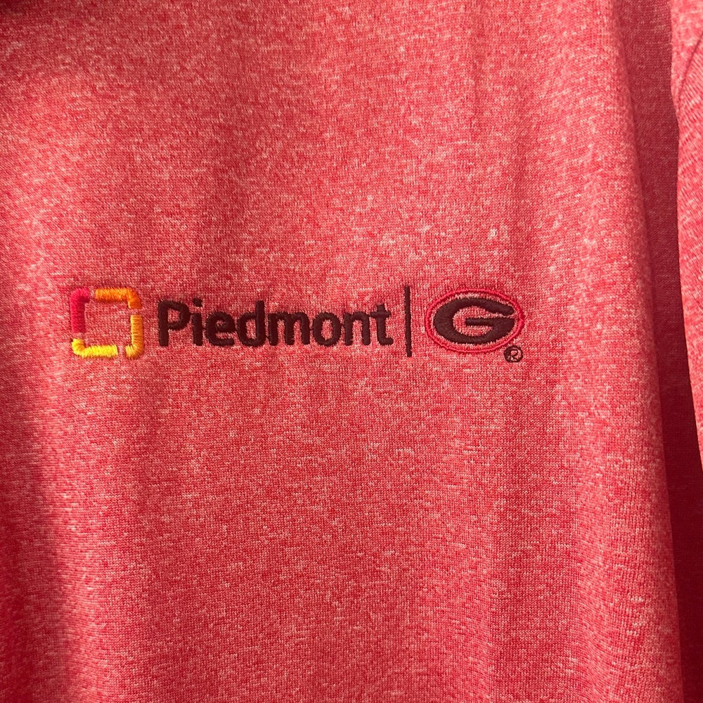 Red Piedmont Georgia Logo Polo